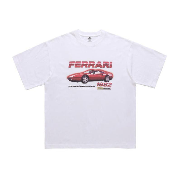 F1 Vintage Ferrari Shirt White™ - F1RacingVintage